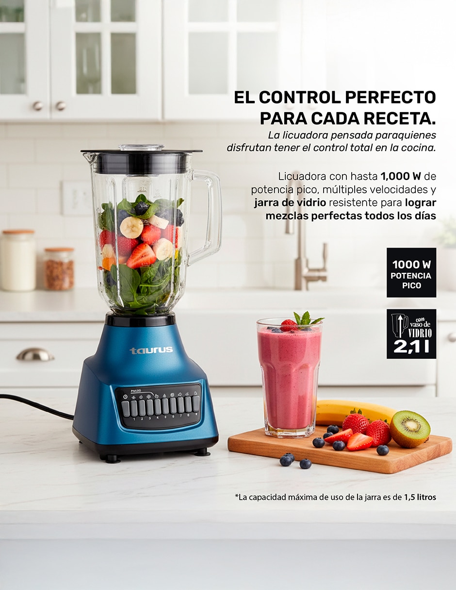 Licuadora Taurus multiblend 10 velocidad(es)