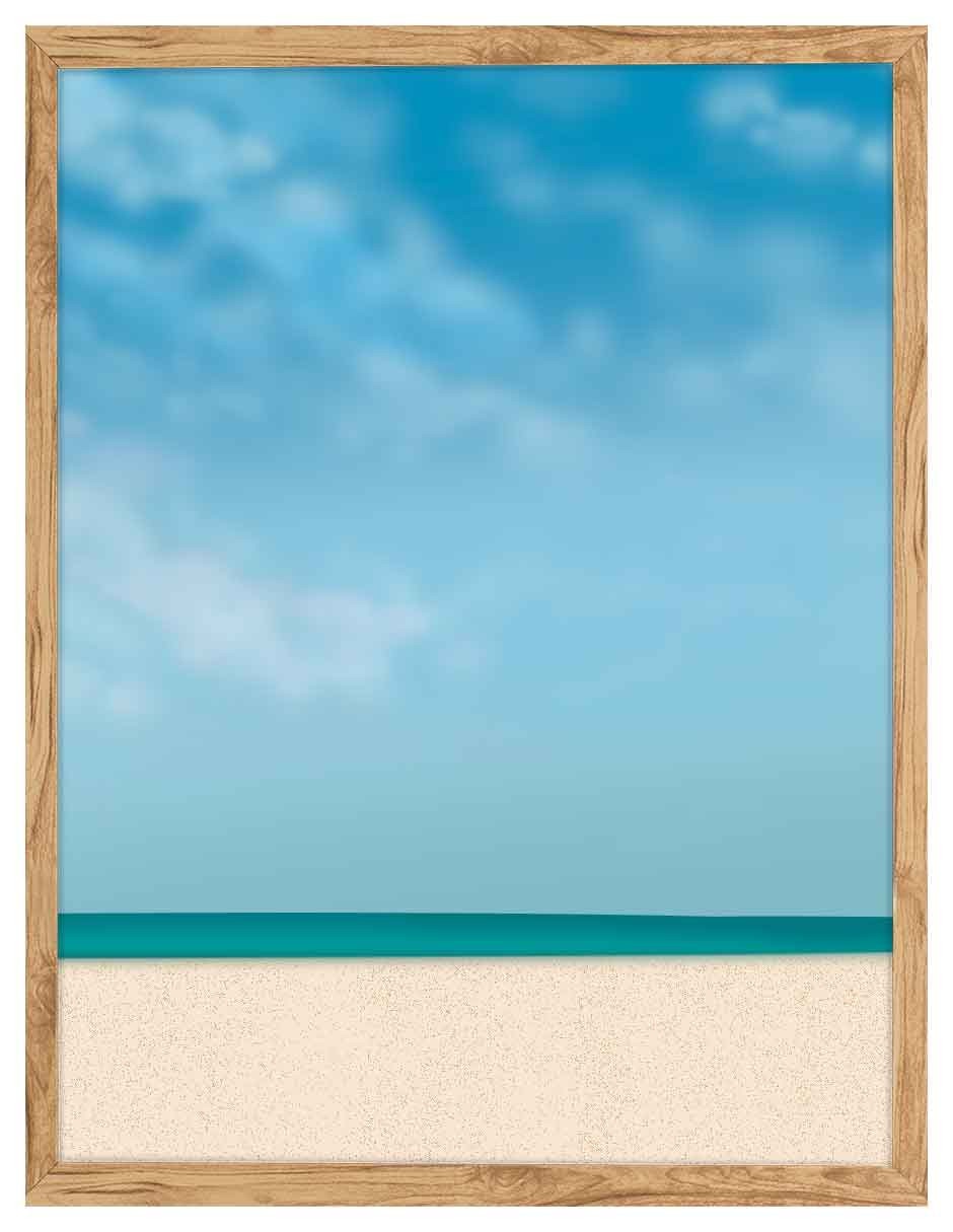 Cuadro decorativo Paisajes Ilustrados