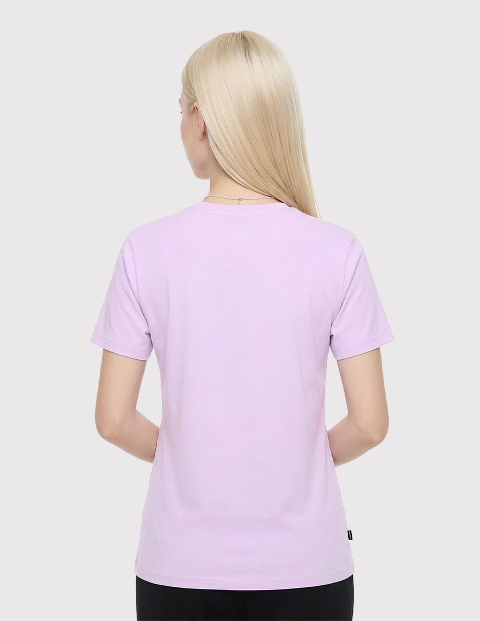 Playera manga corta Disney Kuromi cuello redondo para mujer