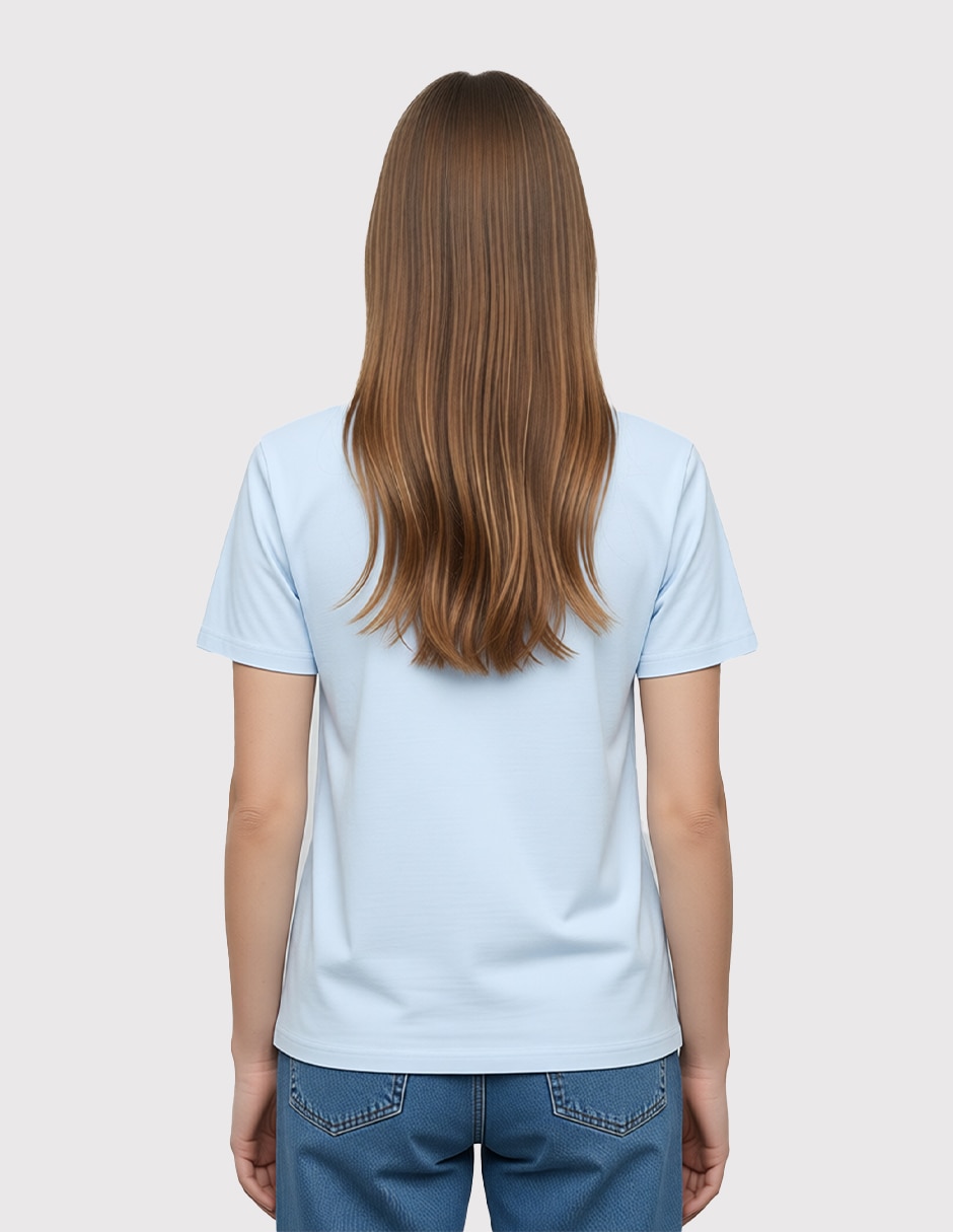 Playera manga corta sanrio hello kitty - guiño cuello redondo para mujer