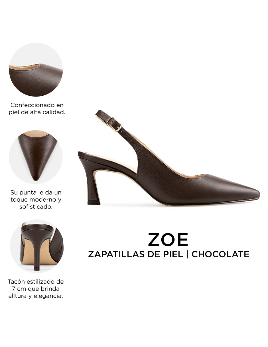 Zapatilla piel Davenia