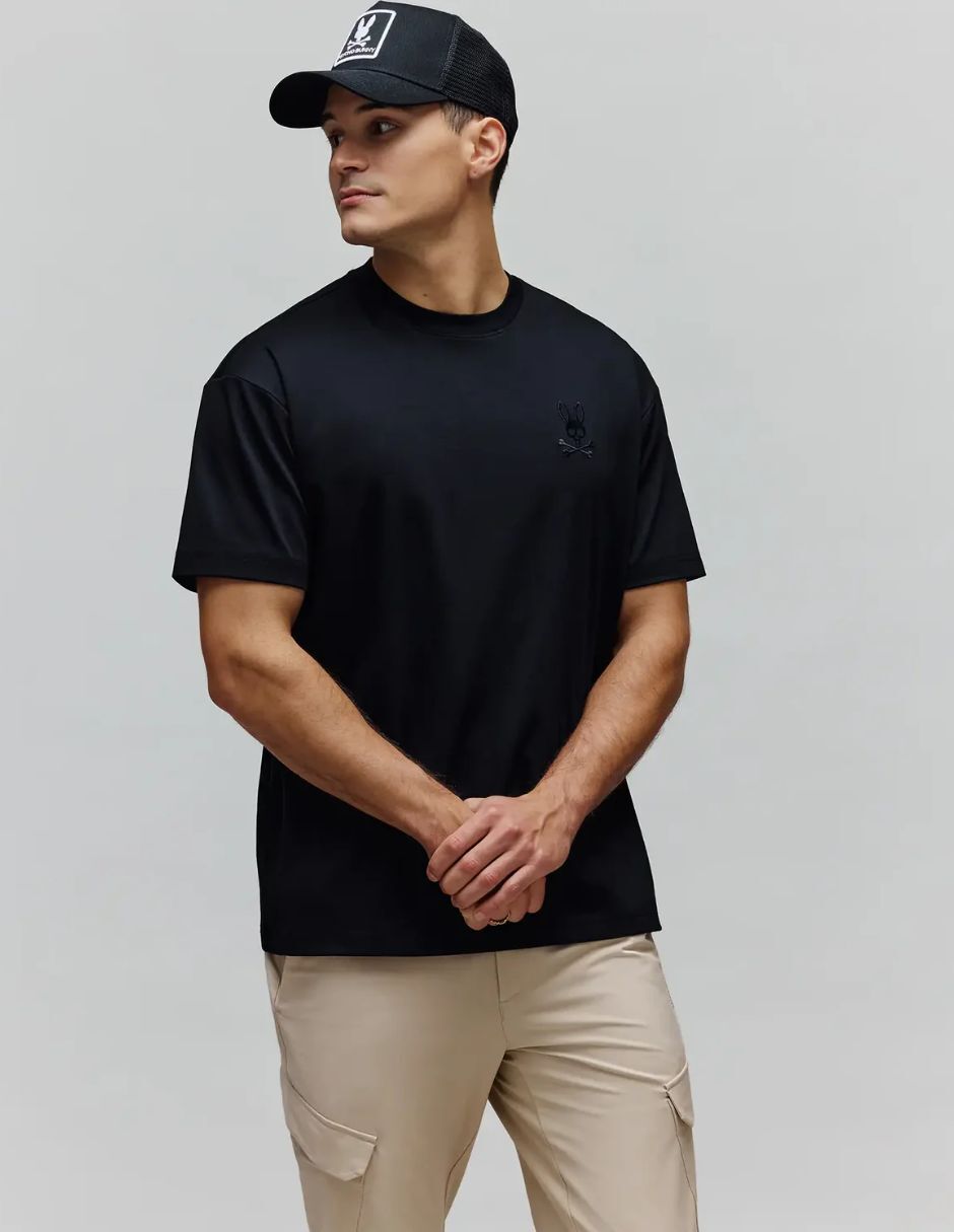 Playera psycho bunny cuello redondo para hombre