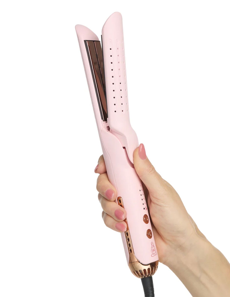 Plancha para cabello con aire Karma Beauty Beauty and The Breeze placas de titanio