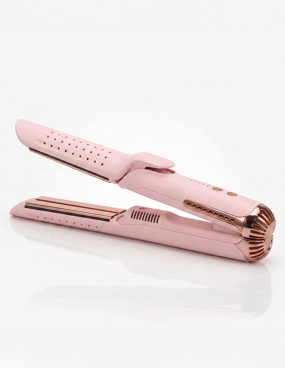 Plancha para cabello con aire Karma Beauty Beauty and The Breeze placas de titanio