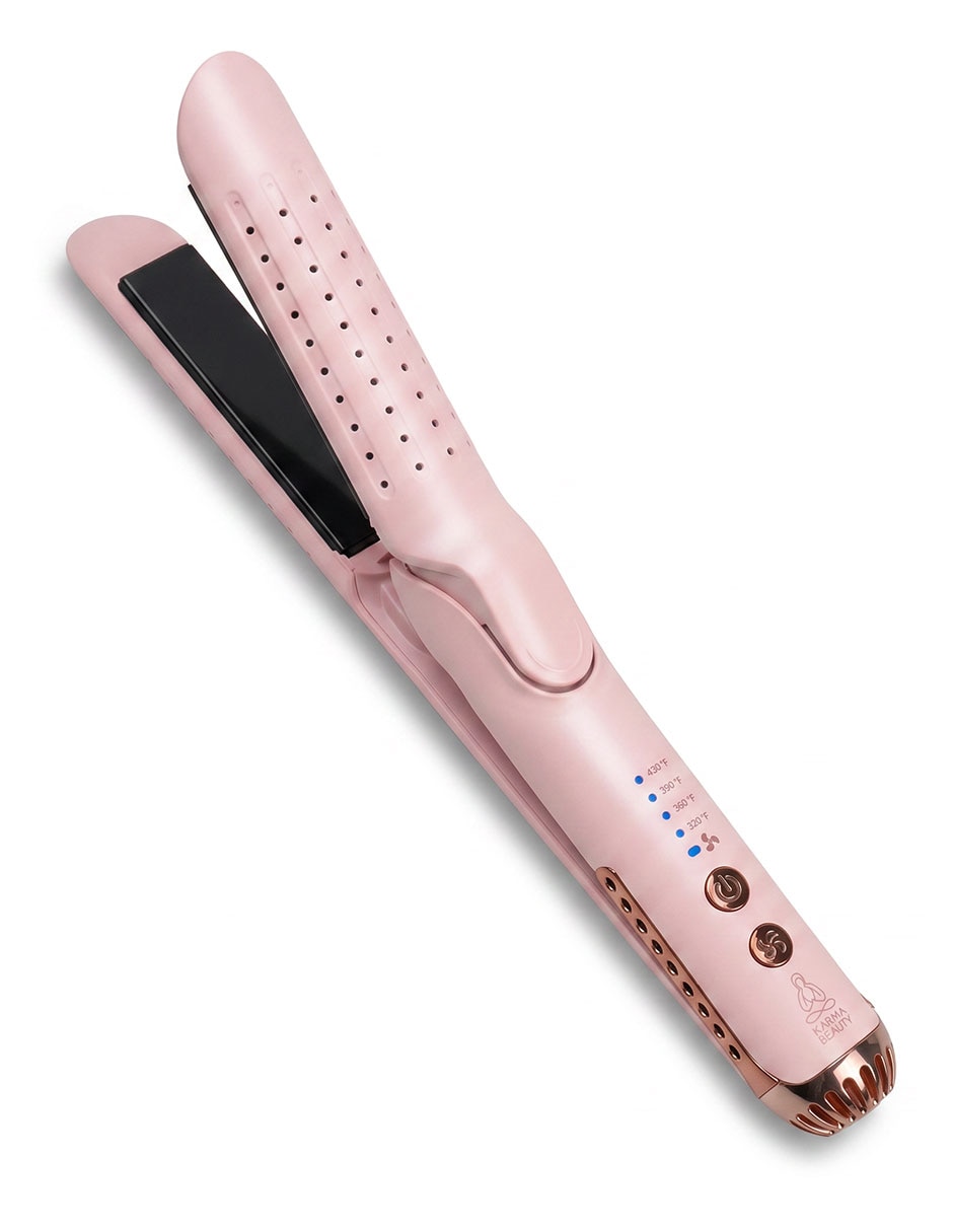 Plancha para cabello con aire Karma Beauty Beauty and The Breeze placas de titanio