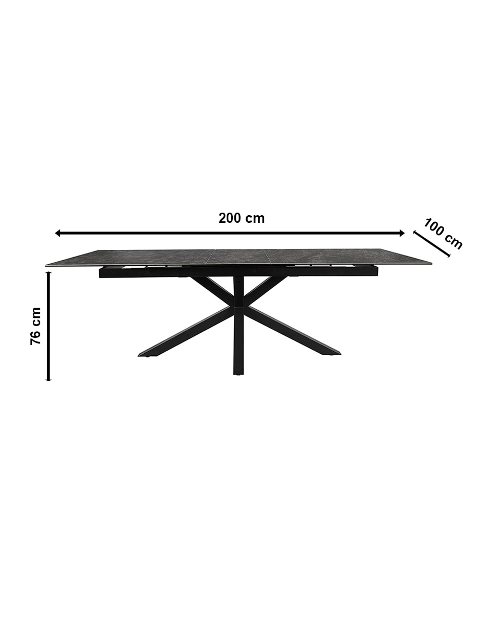Mesa de comedor armable Tivoli Mobica