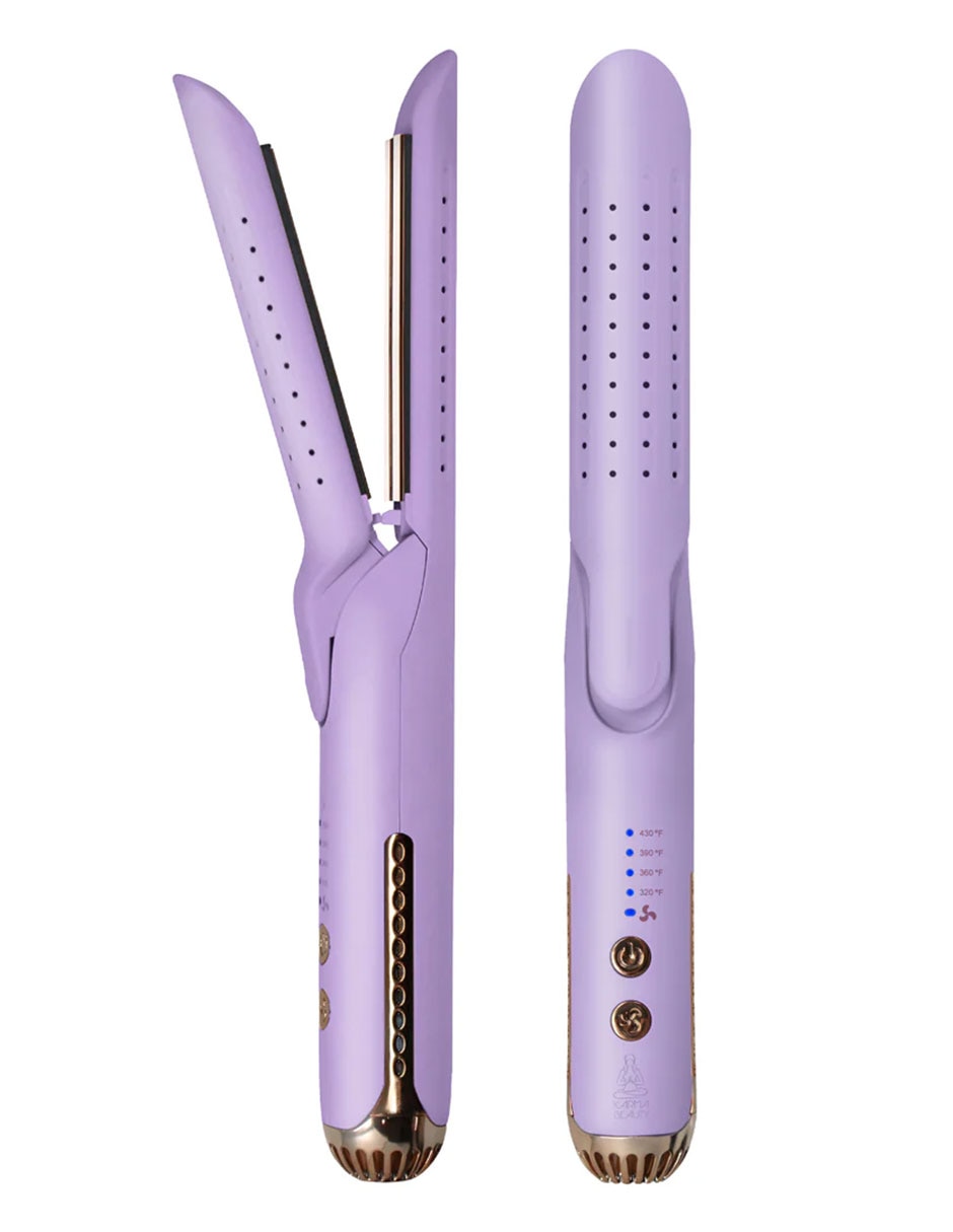 Plancha para cabello con aire Beauty and The breeze placas de titanio