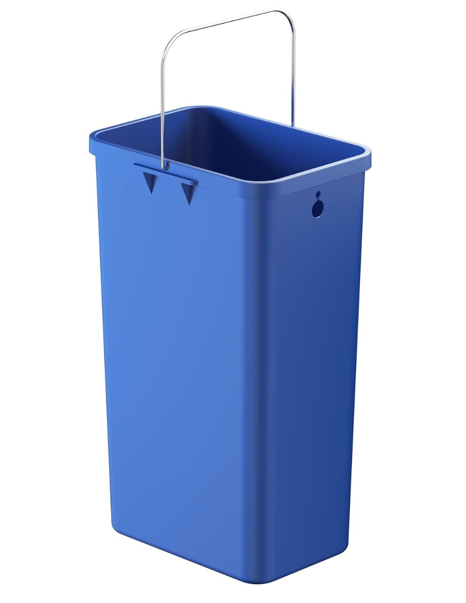 Bote de basura Eko extraible de plástico