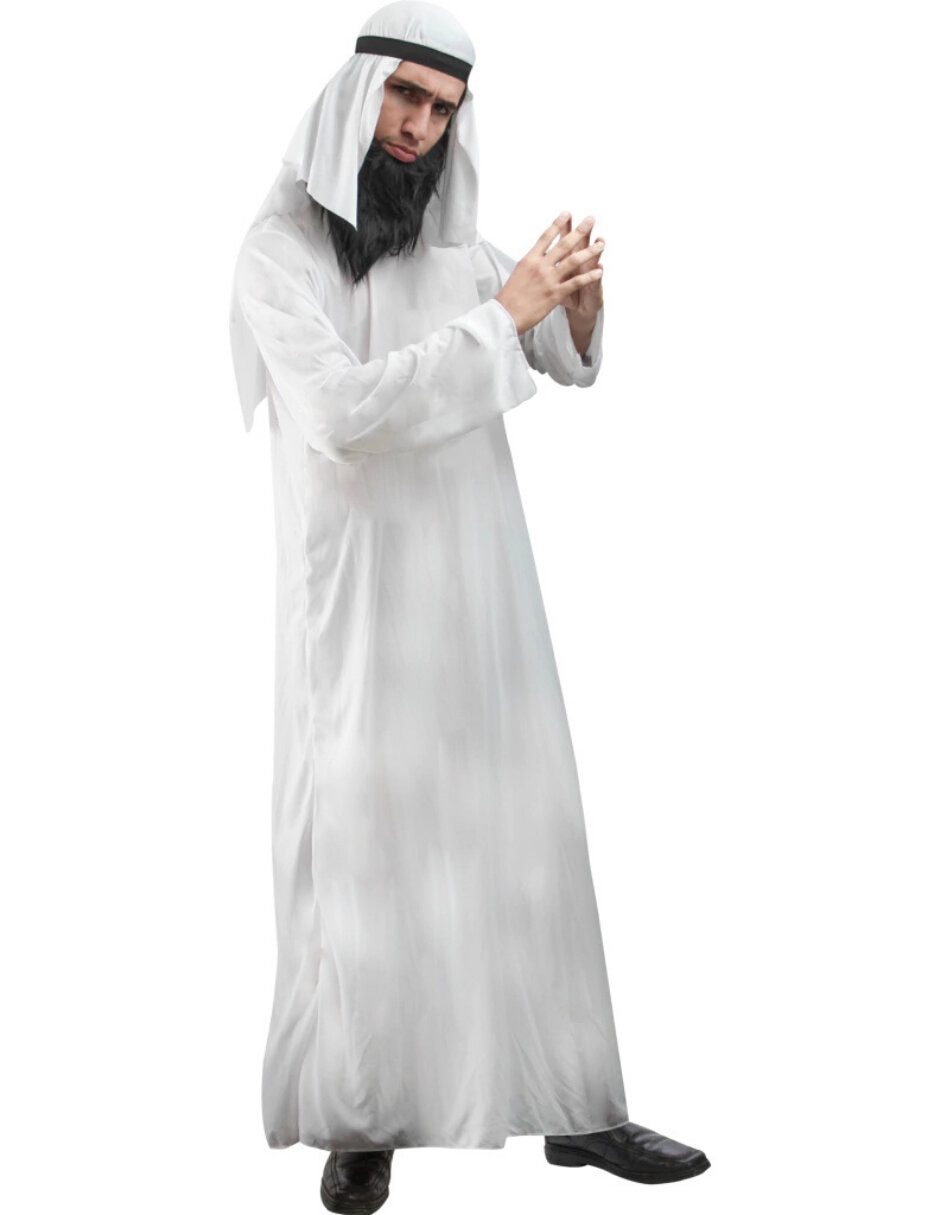 Disfraz Túnica árabe de personaje halloween para hombre