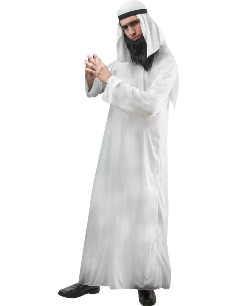 Disfraz Ghoulish Productions Túnica árabe de personaje halloween para hombre