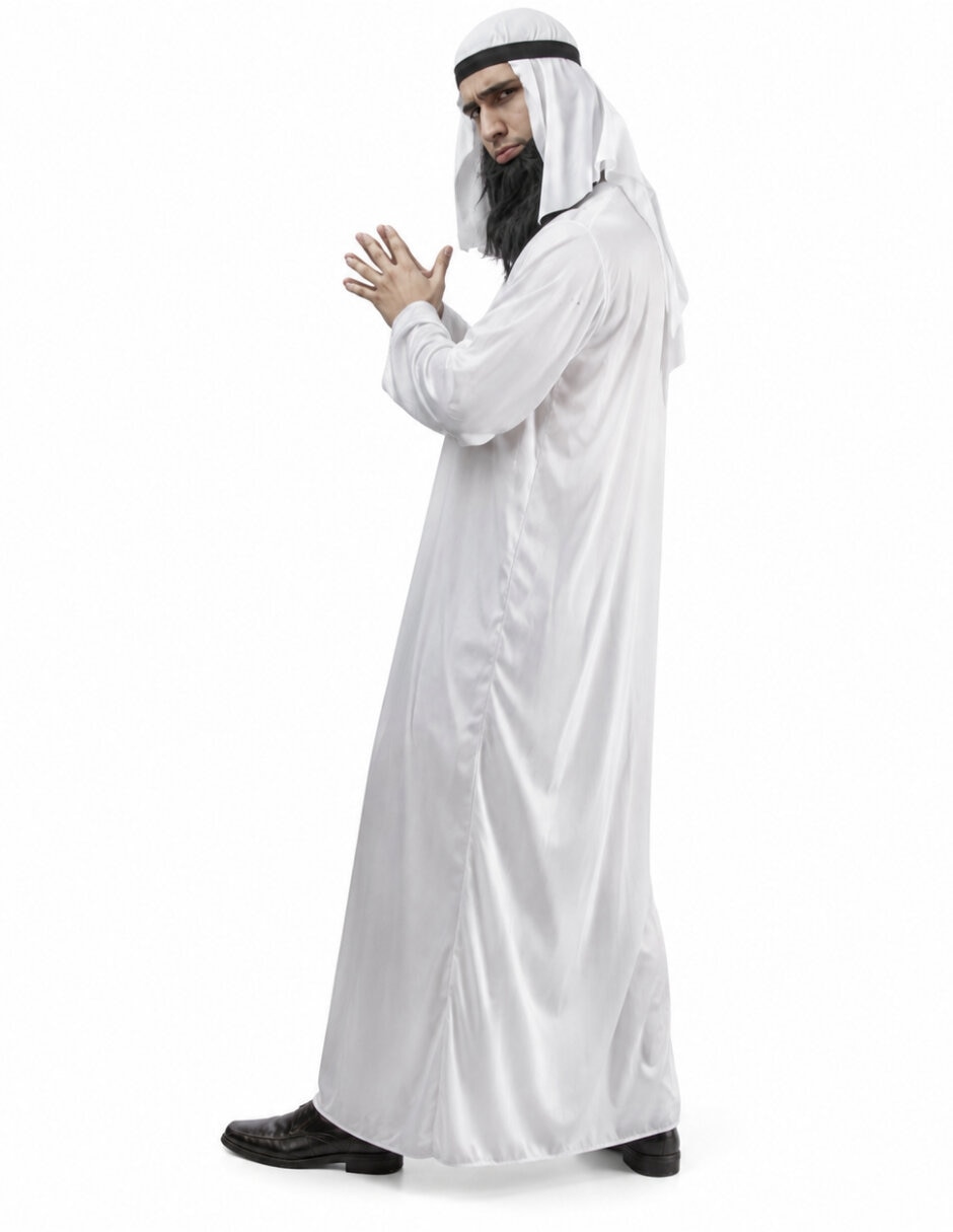 Disfraz Ghoulish Productions Túnica árabe de personaje halloween para hombre