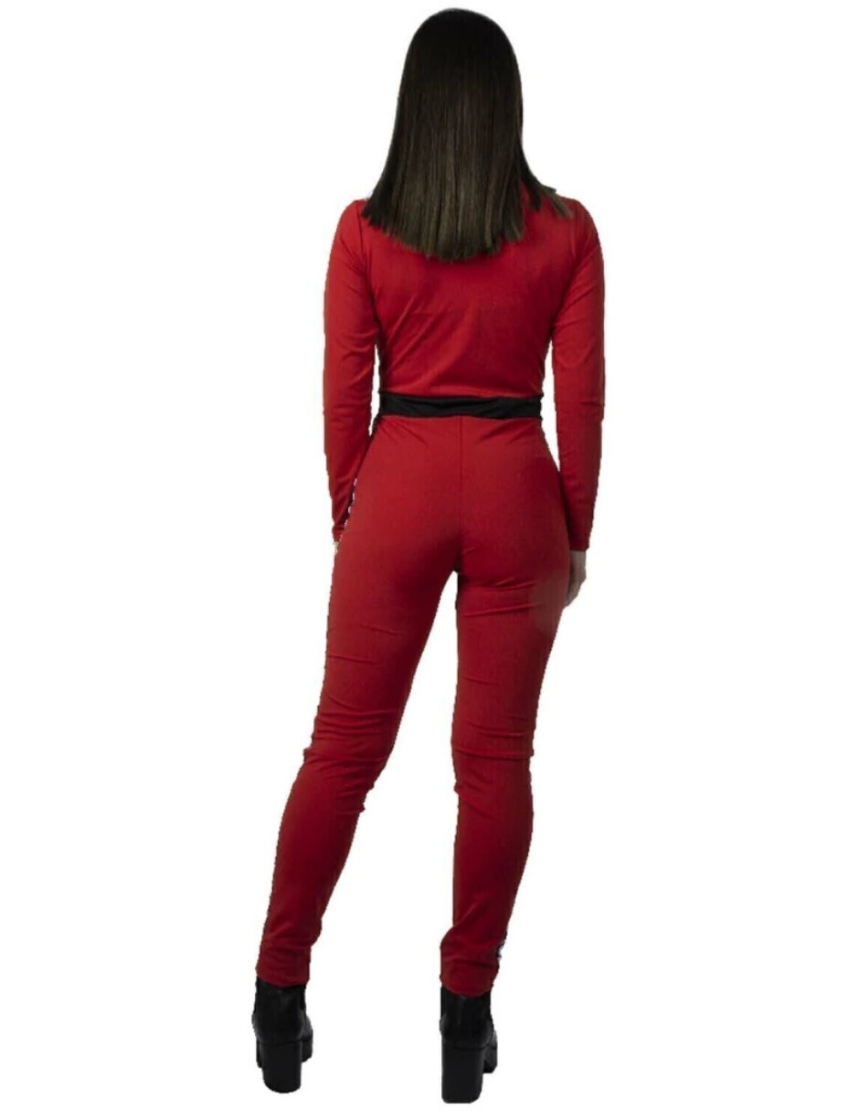 Disfraz Ghoulish Productions Piloto de carreras de personaje Fórmula Racing Ferrari para mujer