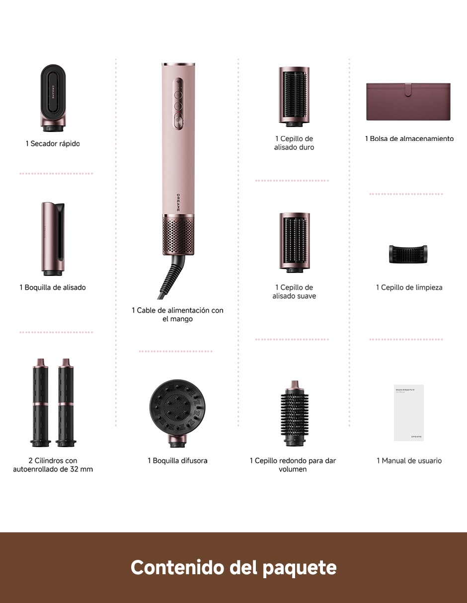 Secadora de cabello Air Style Pro HI AMS01A 8