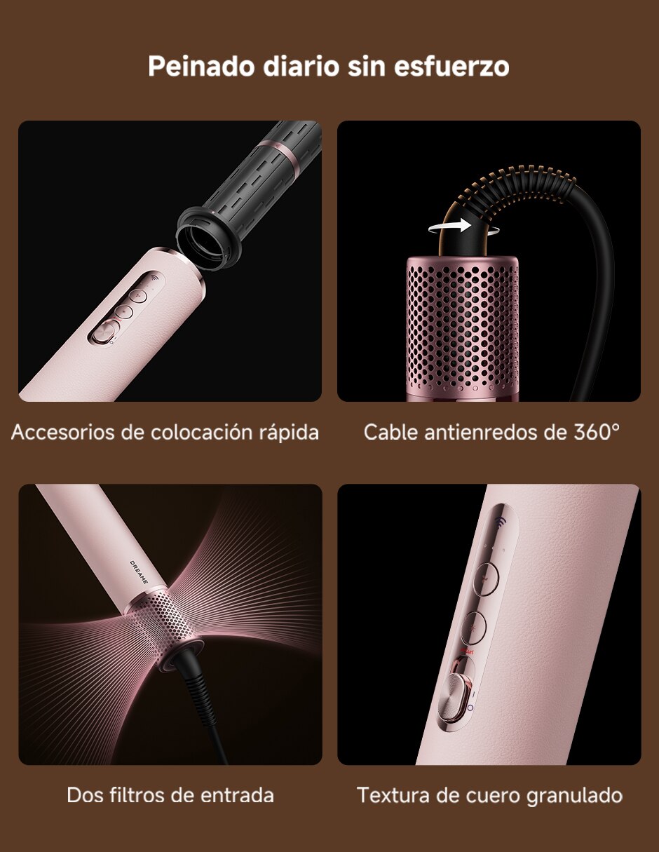 Secadora de cabello Air Style Pro HI AMS01A 6