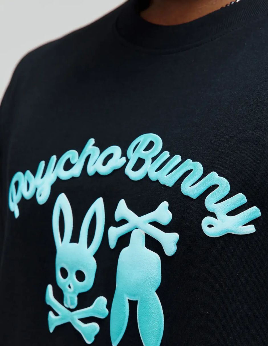 Playera psycho bunny cuello redondo para hombre