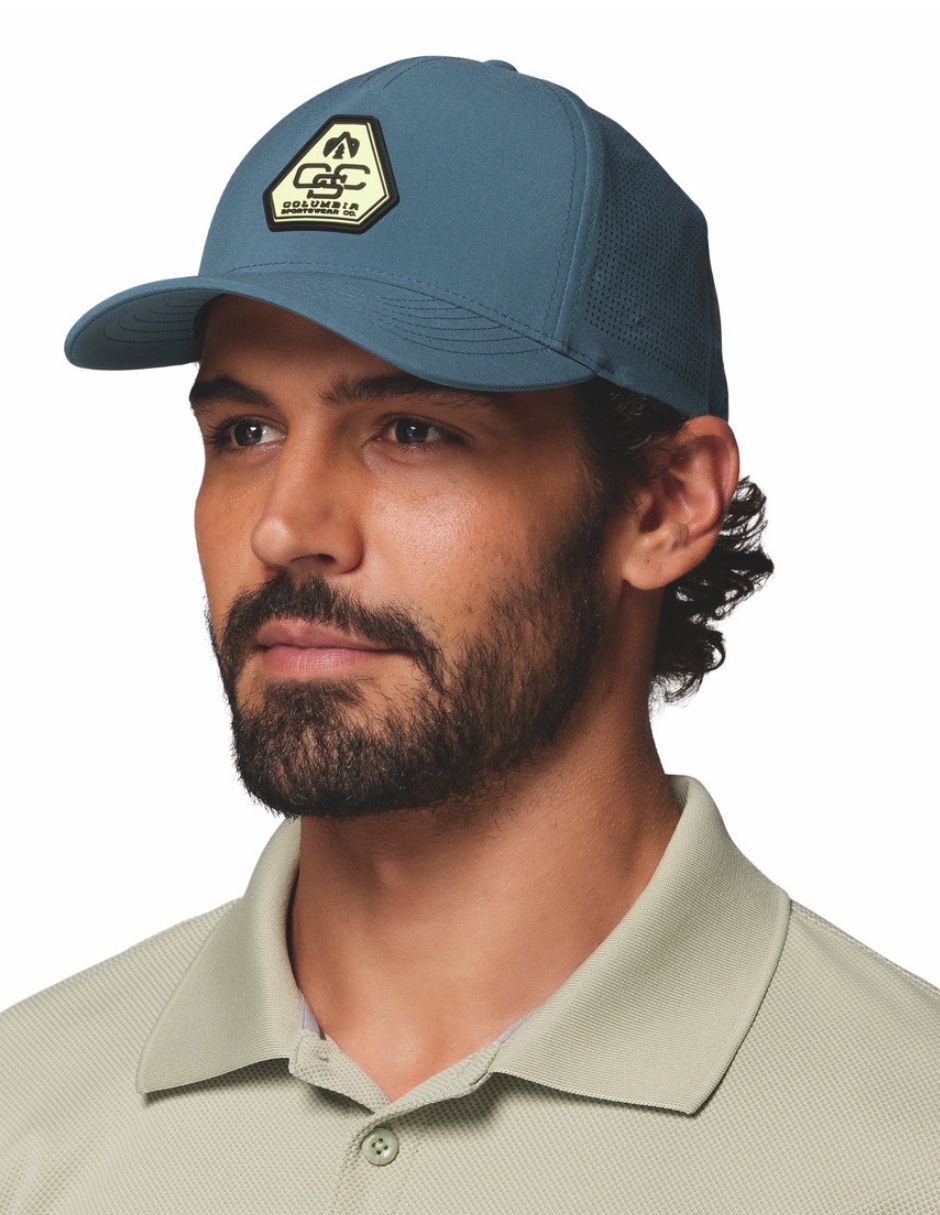 Gorra con visera curva para casual columbia unisex