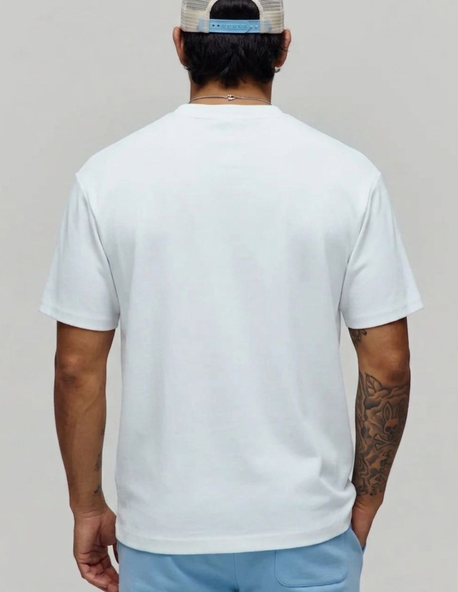 Playera psycho bunny cuello redondo para hombre