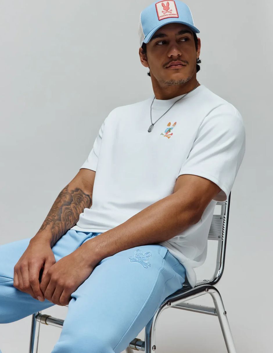 Playera psycho bunny cuello redondo para hombre