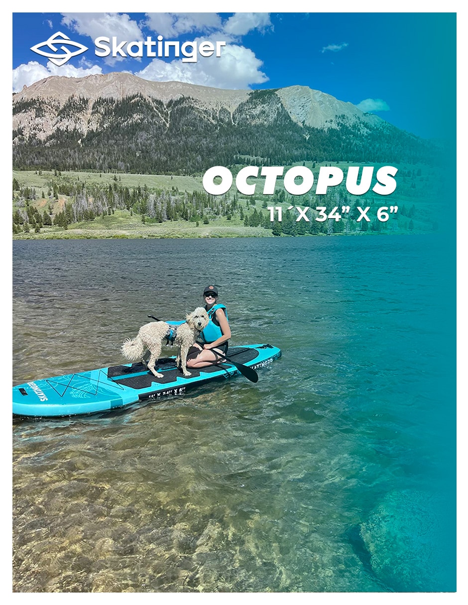 Paddle board Level Fitness surf Octupus