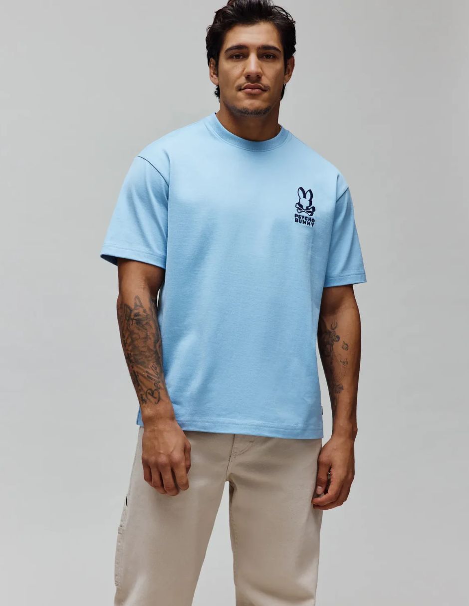 Playera cuello redondo para hombre