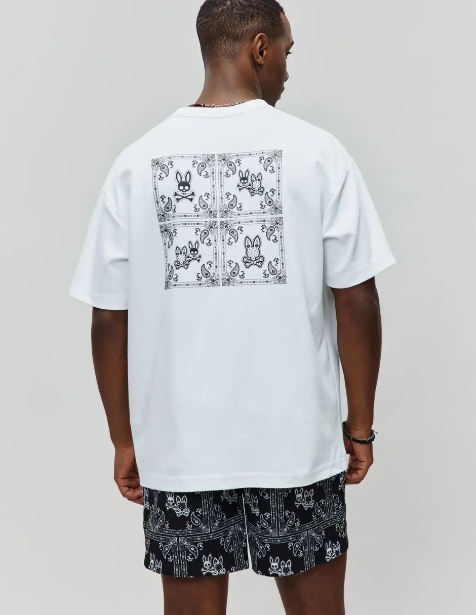Playera psycho bunny cuello redondo para hombre