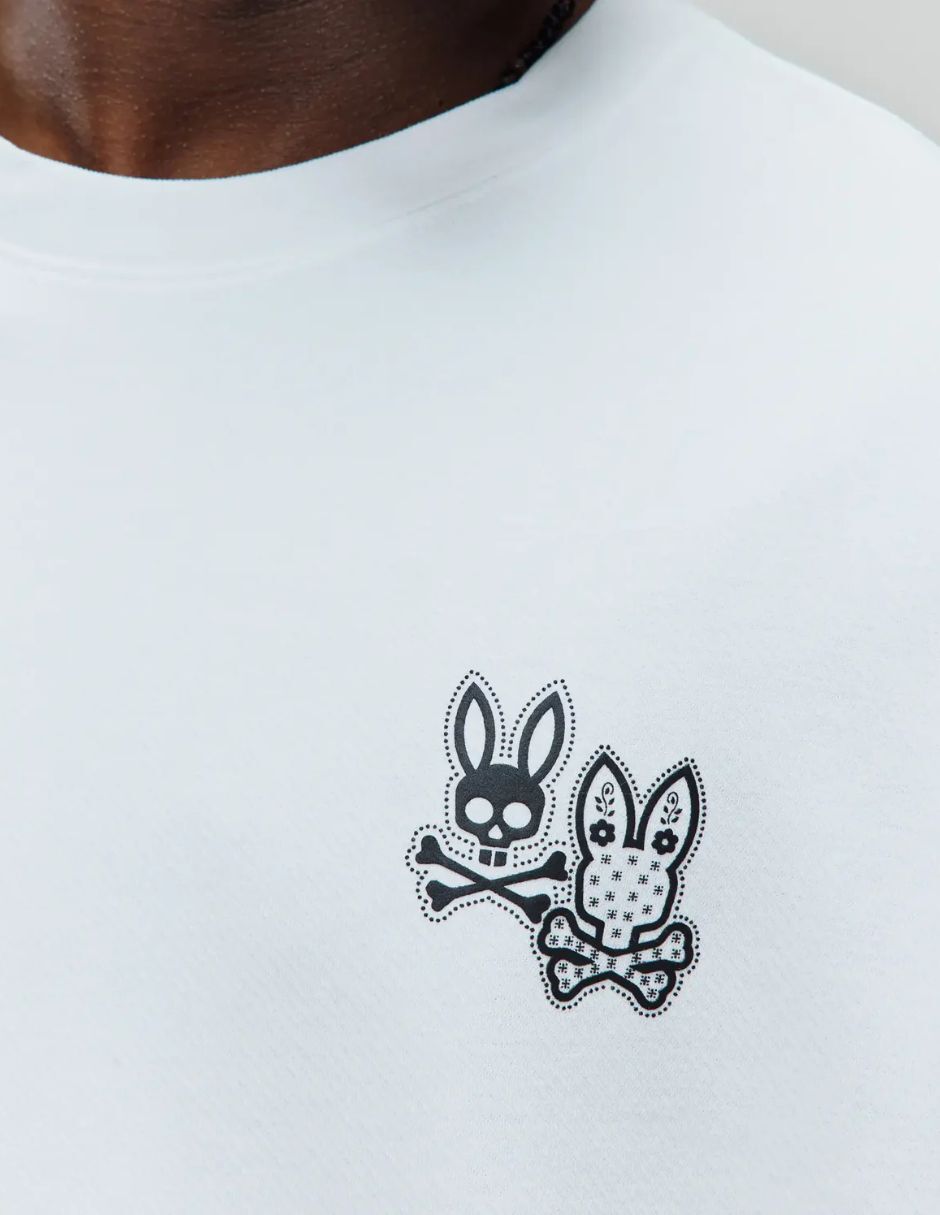 Playera psycho bunny cuello redondo para hombre