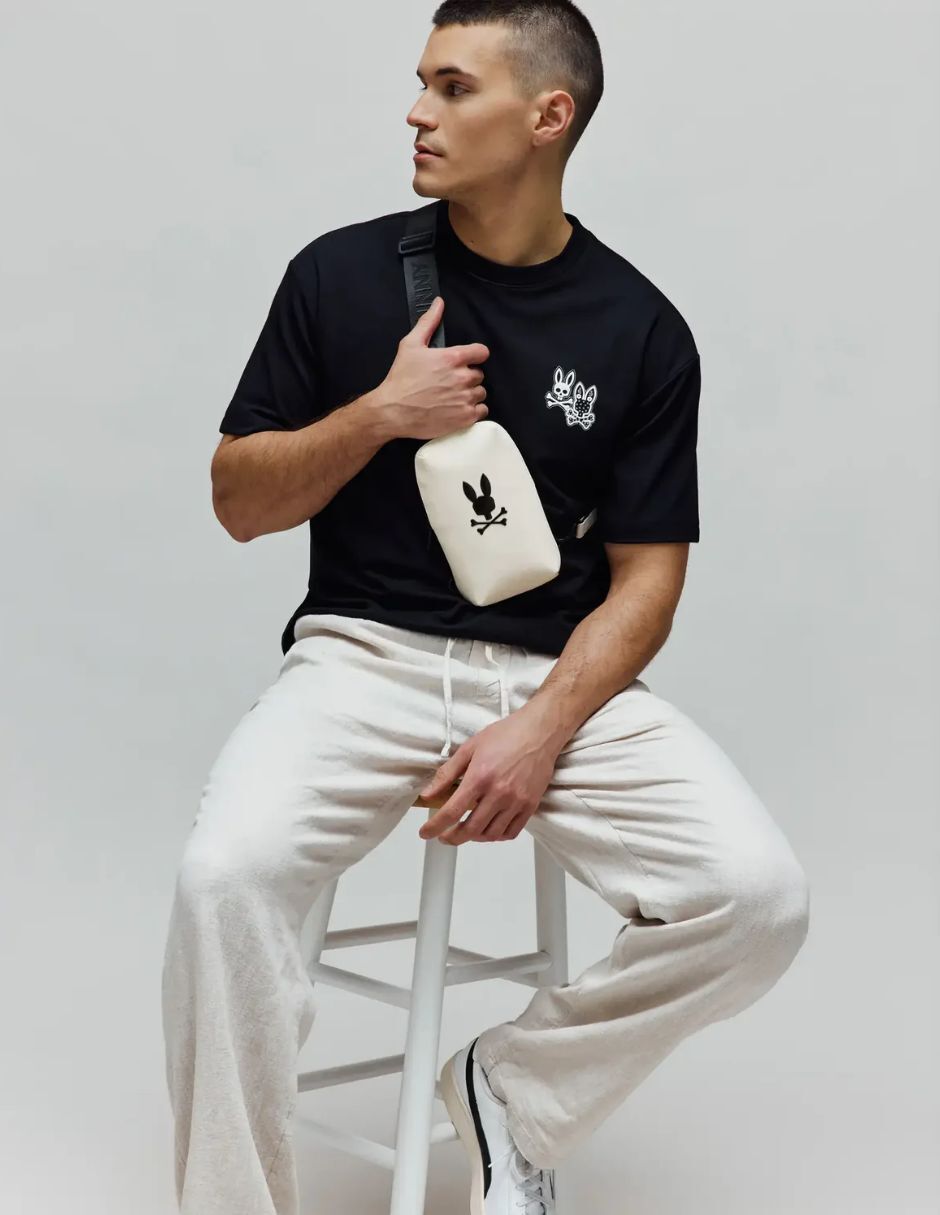 Playera psycho bunny cuello redondo para hombre