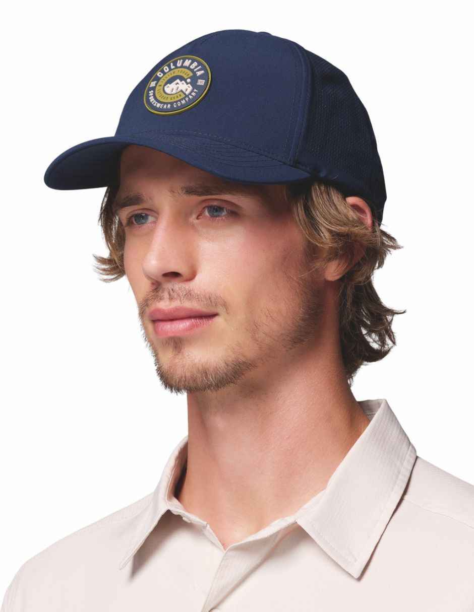 Gorra con visera curva para casual columbia unisex