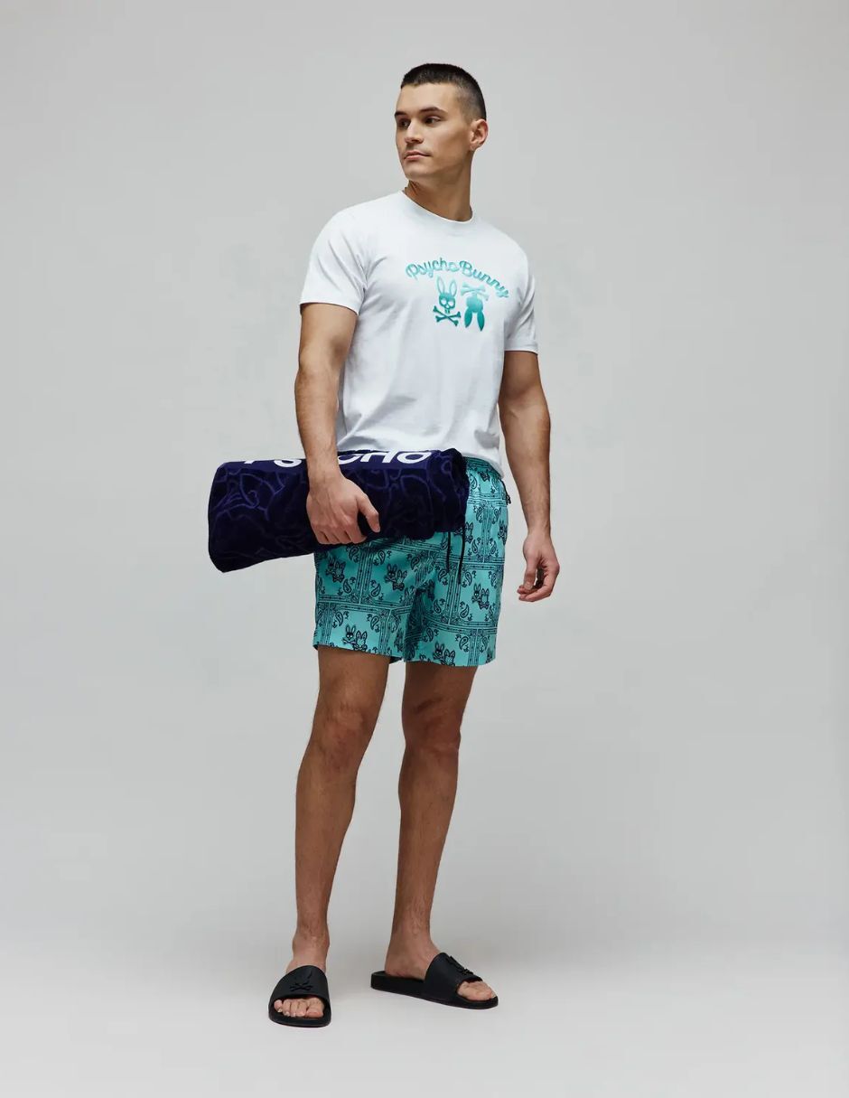 Playera psycho bunny cuello redondo para hombre