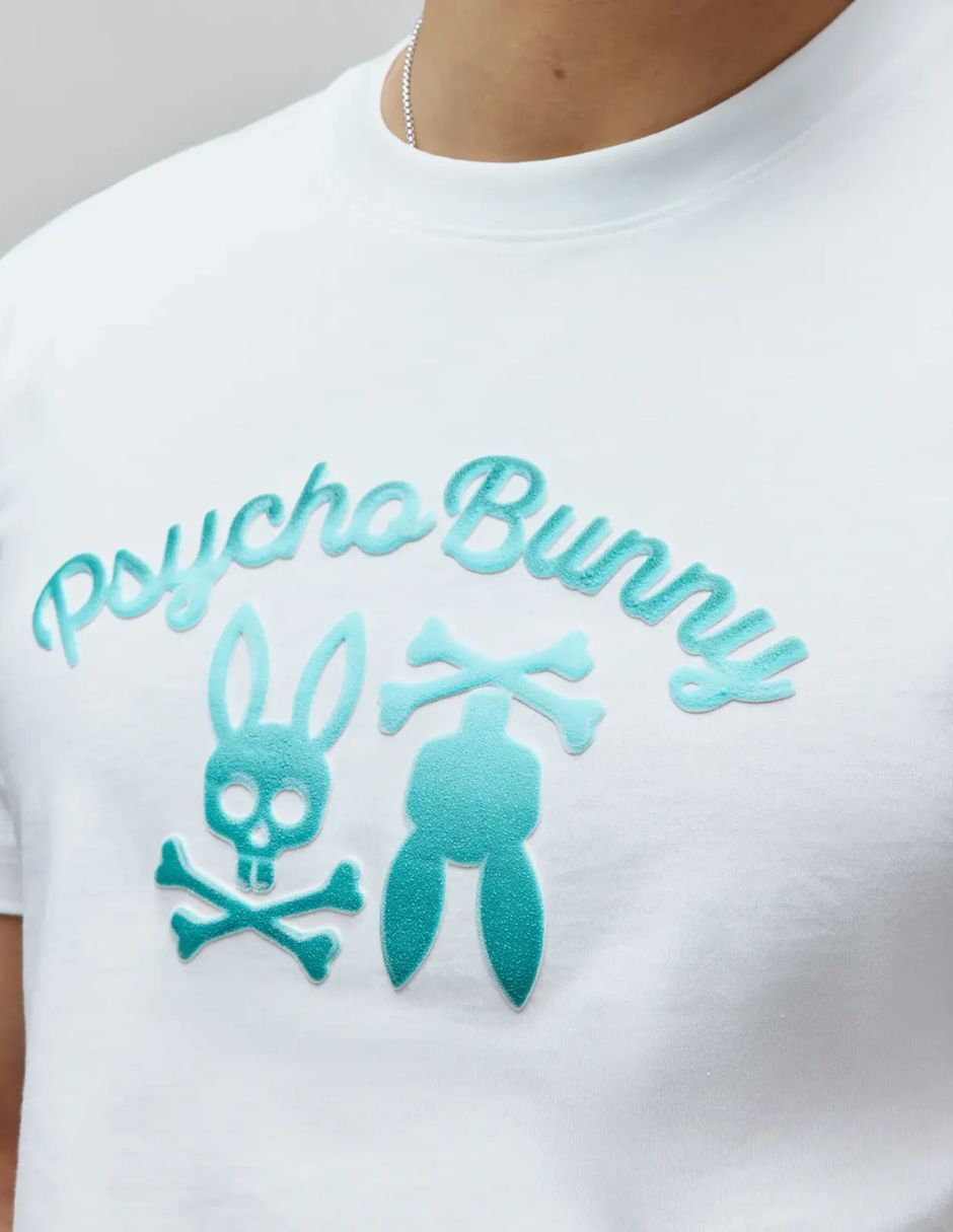 Playera psycho bunny cuello redondo para hombre