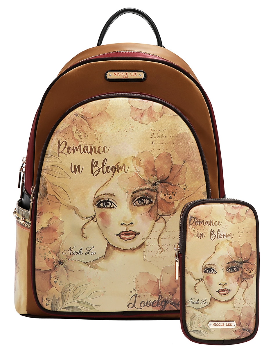Mochila casual nicole lee reflection of love para mujer