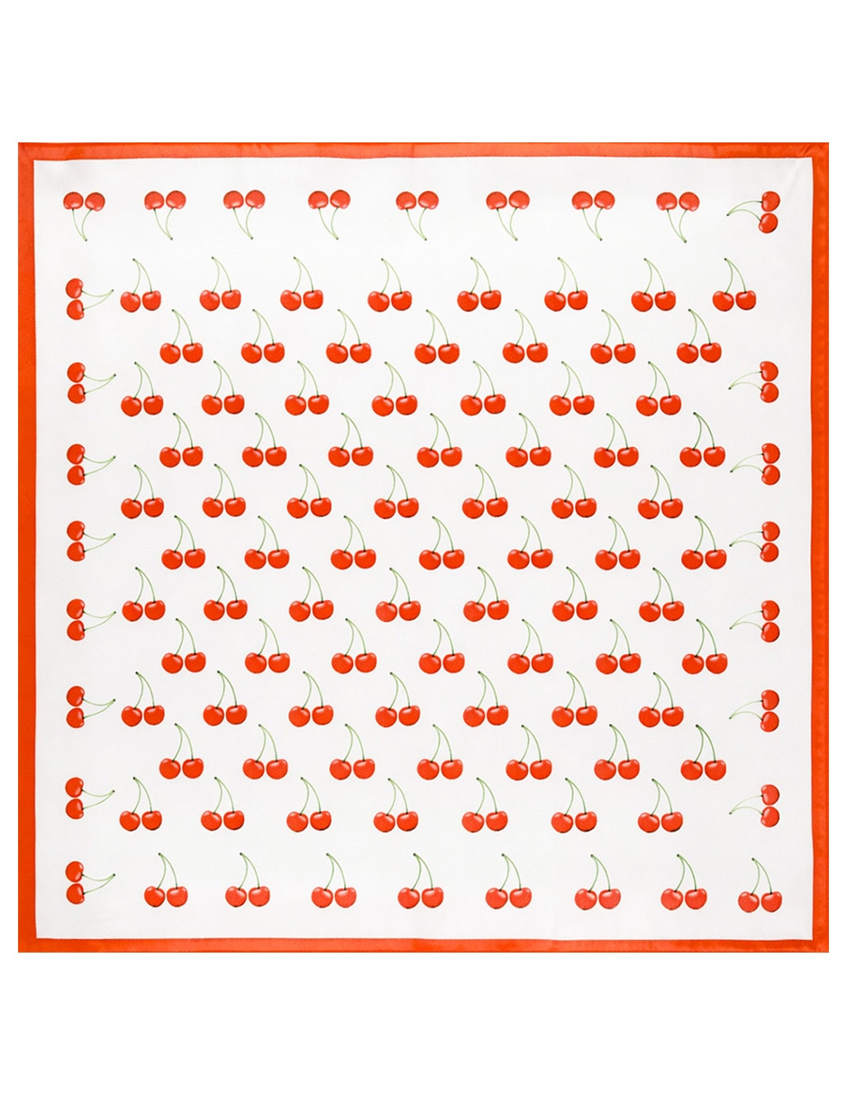 Mascada con estampado abstracto para mujer