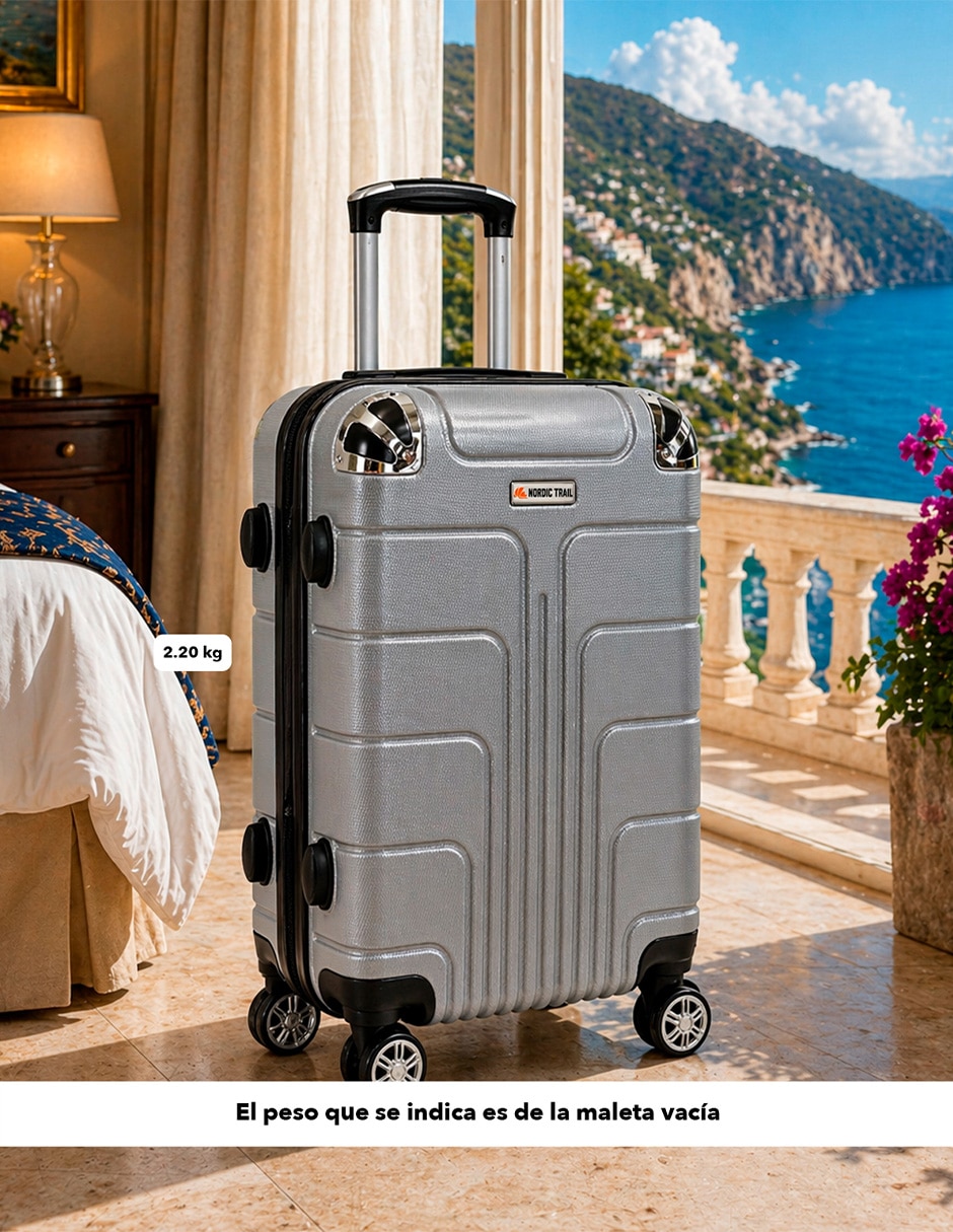 Maleta con ruedas carry on Clear Shop