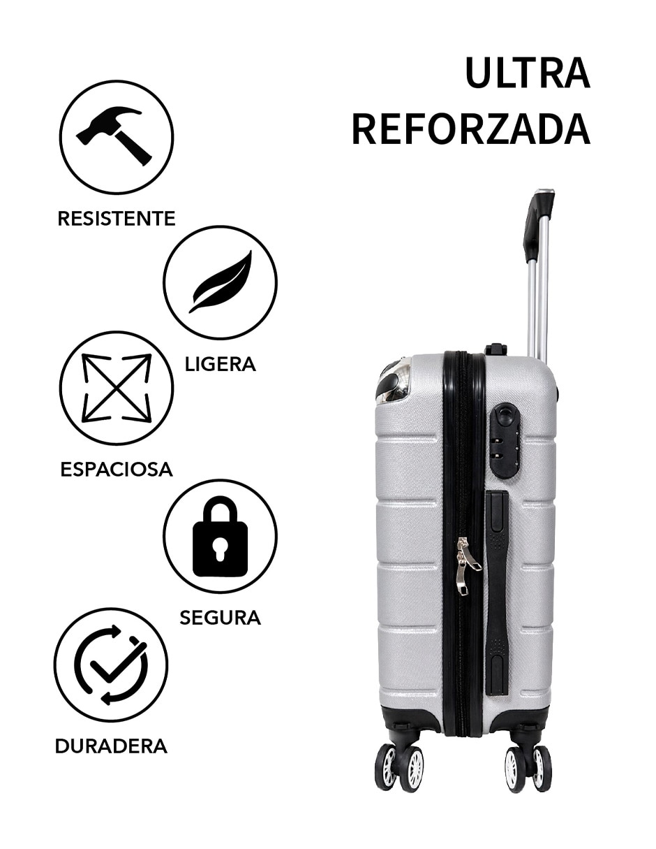 Maleta con ruedas carry on Clear Shop