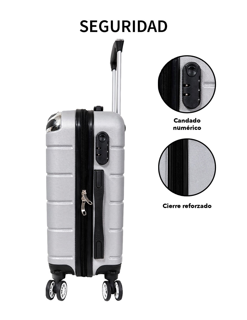 Maleta con ruedas carry on Clear Shop