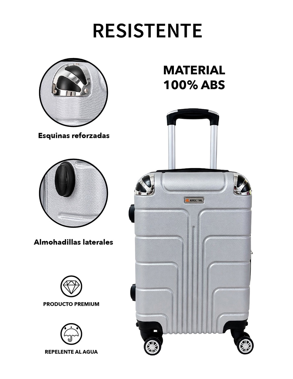 Maleta con ruedas carry on Clear Shop