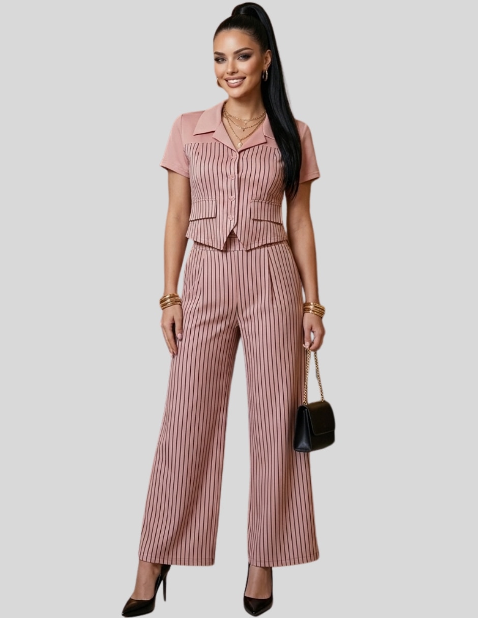 Conjunto formal malabis conjunto de mujer 2 piezas para mujer