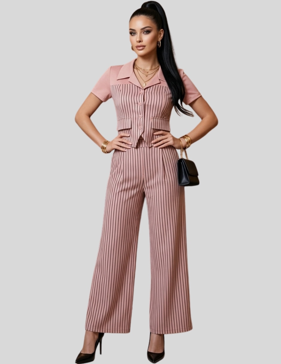 Conjunto formal malabis conjunto de mujer 2 piezas para mujer