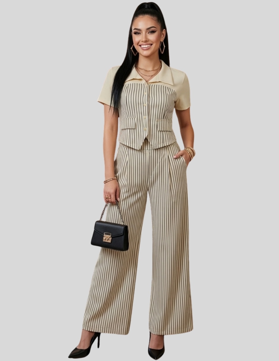Conjunto formal malabis conjunto de mujer 2 piezas para mujer