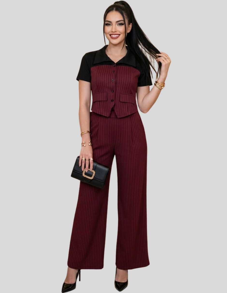 Conjunto formal malabis conjunto de mujer 2 piezas para mujer