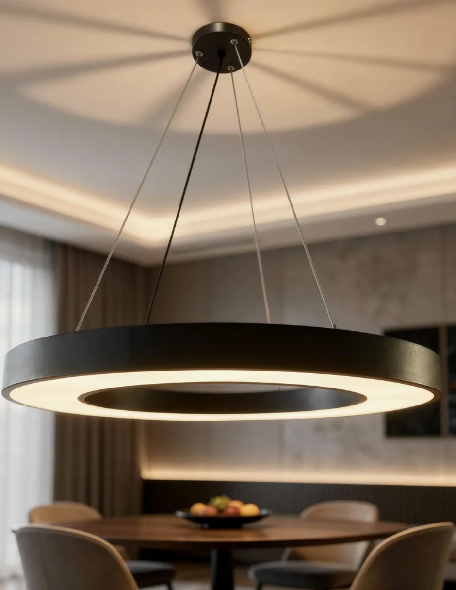 Lámpara colgante Cityluz led Minimalista