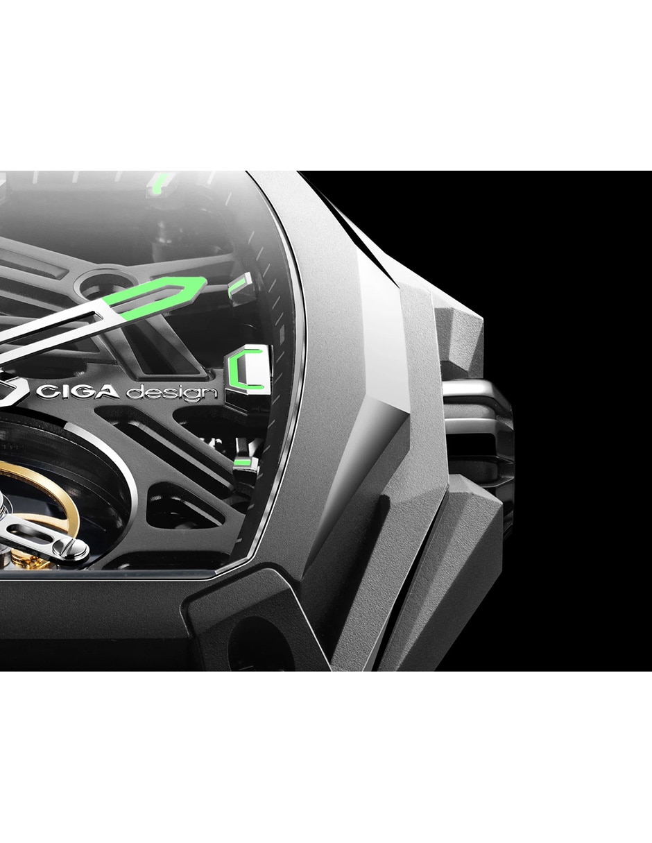 Reloj Hunter Tourbillon Silver para hombre Z037-TT01-1T6B 8