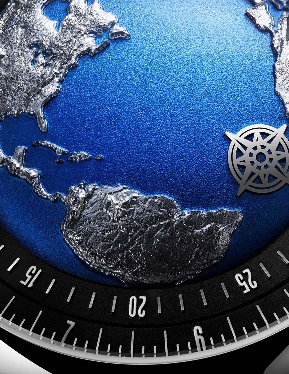 Reloj U Series Blue Planet II Atlantic para hombre U034-TU01-6U 5