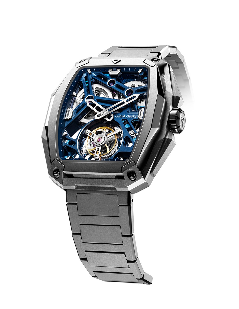Reloj Hunter Tourbillon Blue para hombre Z037-TIBU-1T6B 3