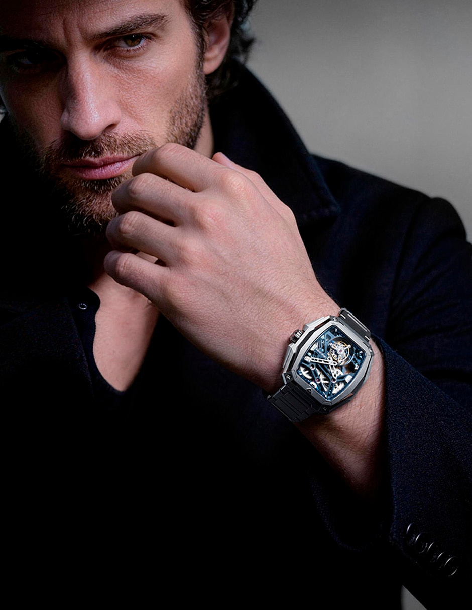 Reloj Hunter Tourbillon Blue para hombre Z037-TIBU-1T6B 7