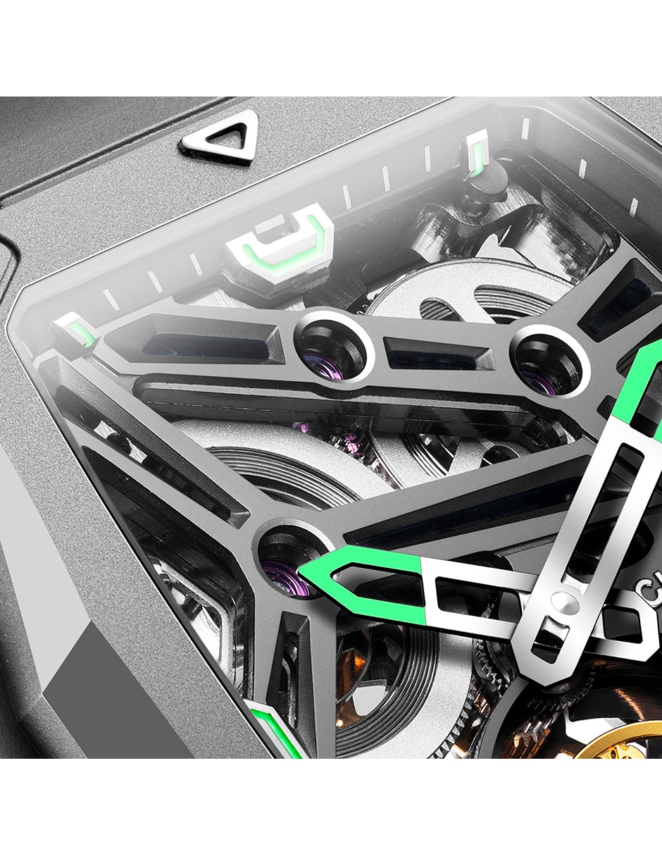 Reloj Hunter Tourbillon Carbon para hombre Z037-TIGR-1G6B 4