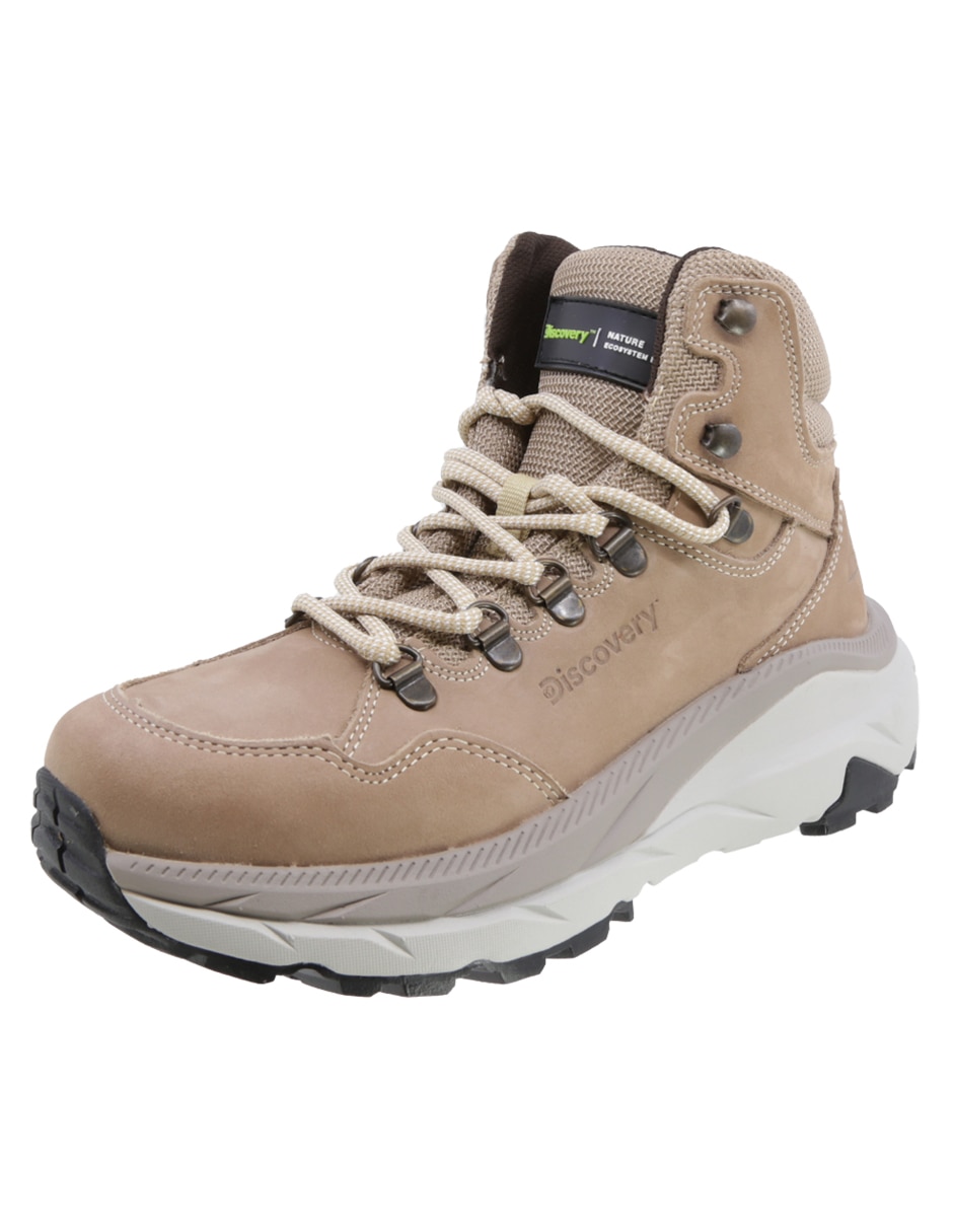 Bota al tobillo discovery expedition outdoor de piel para mujer