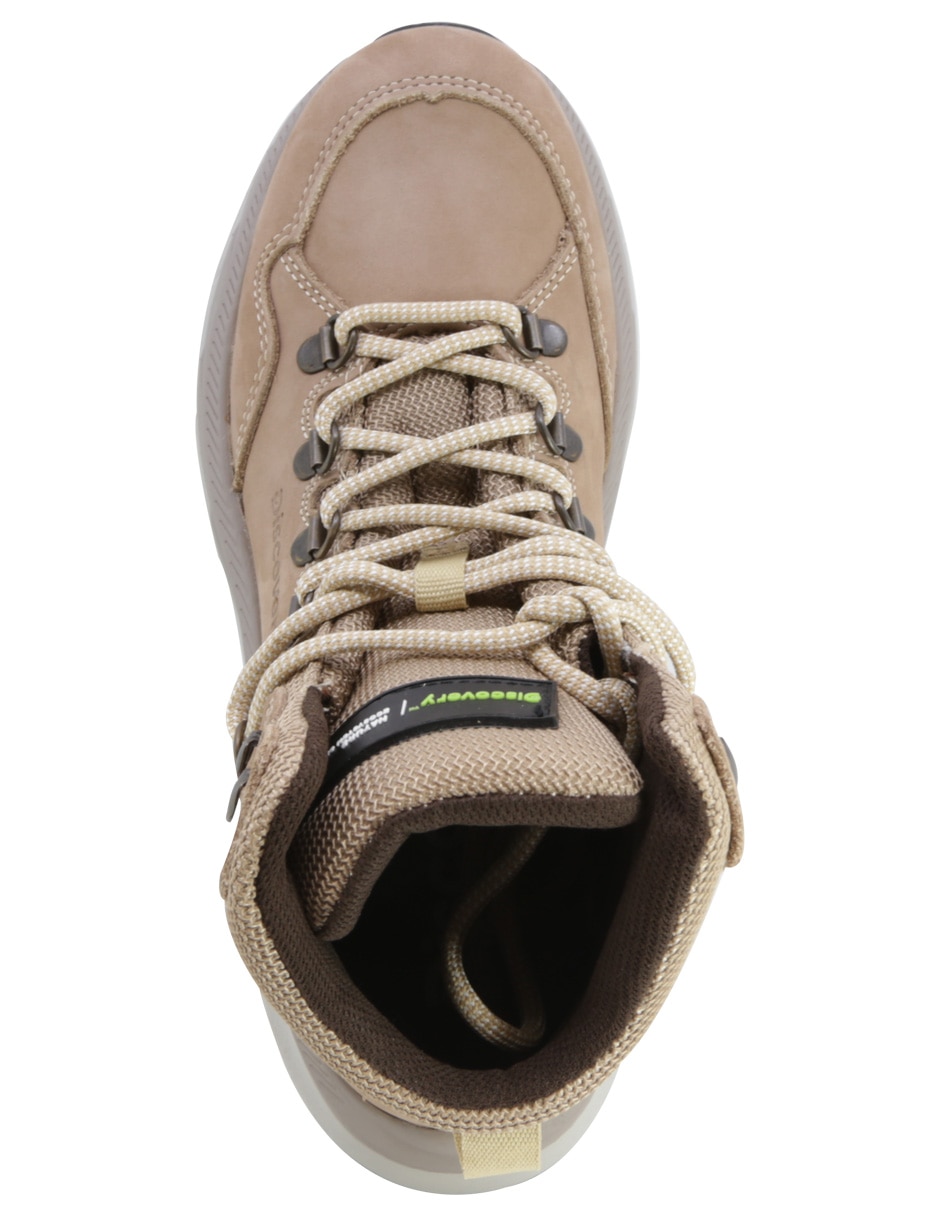 Bota al tobillo discovery expedition outdoor de piel para mujer
