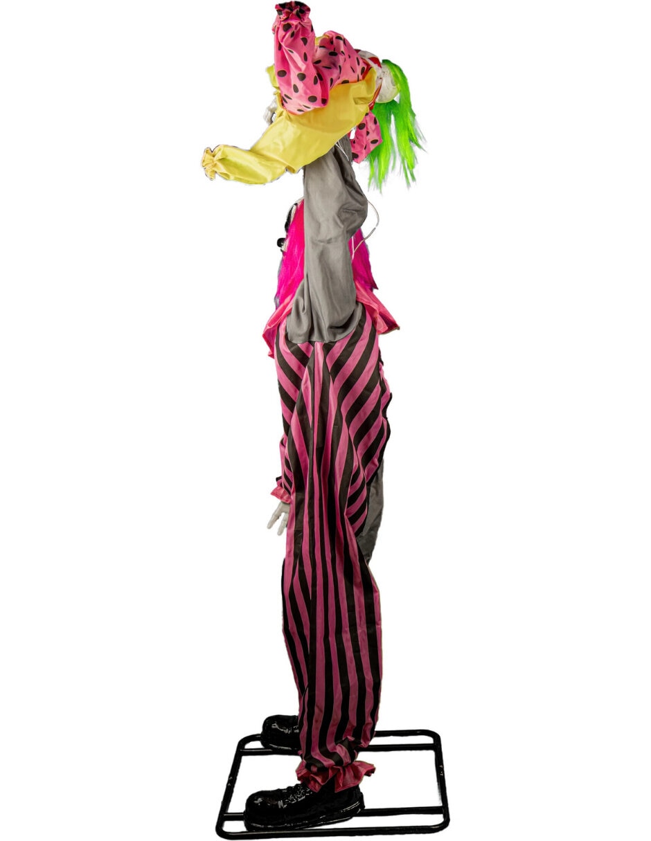Figura decorativa de payaso Ghoulish Productions Animatronic de metal