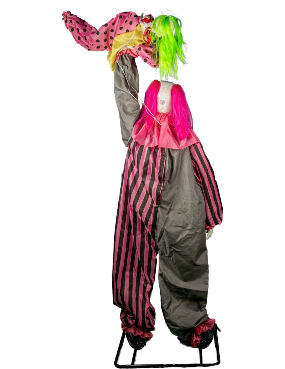 Figura decorativa de payaso Ghoulish Productions Animatronic de metal